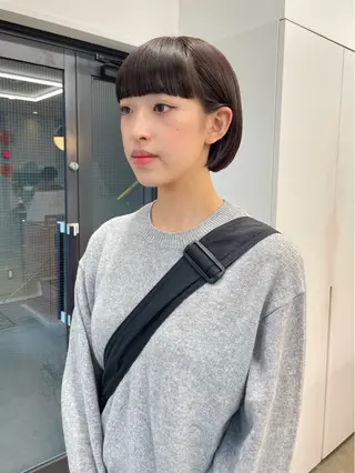 ショート カラー pole所属・【pole】 minaのヘアスタイル