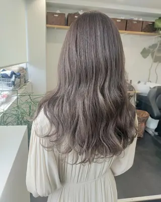 ロング カラー JIL BLAN 京都所属・RU RIのヘアスタイル