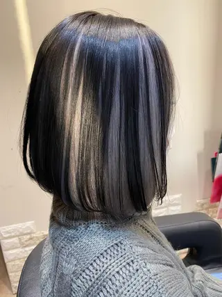 ミディアム カラー 関口 友行のヘアスタイル