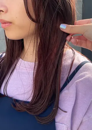 カラー 🌈HAPPYになる hair🌈ユウカのヘアスタイル