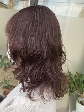ミディアム カラー BENI 仙台柳生店のヘアスタイル