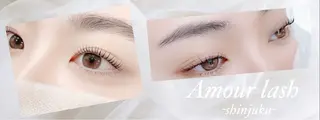 マツエク・マツパ Amour lash 新宿店のマツエク・マツパデザイン