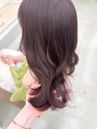 ミディアム カラー 🌼透明感艶カラー オリーブ🌼河村咲のヘアスタイル