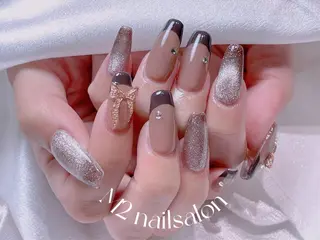 ネイル 長さだし専門店 M2 rikaのネイルデザイン