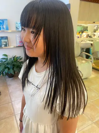 ロング Fuse所属・Hana ⭐️カラーモデル募集のヘアスタイル