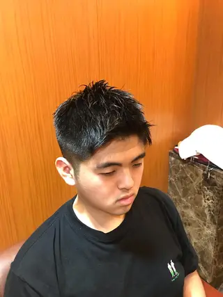ショート メンズ 砂川 すながわのヘアスタイル