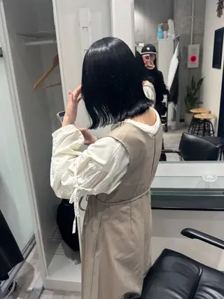ショート Leyシェアサロン所属・中井亜未/ 姫路ボブのヘアスタイル