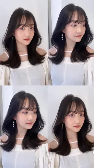 カラー AO所属・RISAKO 艶髪モテヘア🎀府中のヘアスタイル