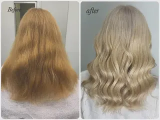 セミロング カラー BAYhair salon所属・BAY ソウタのヘアスタイル