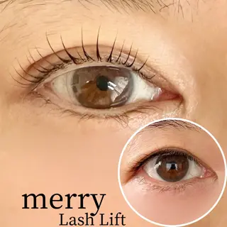 マツエク・マツパ merry Lash Liftのマツエク・マツパデザイン