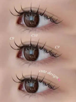 マツエク・マツパ ELIN eye所属・林 明璃のマツエク・マツパデザイン