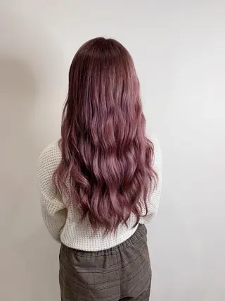 カラー YUDU🍊 germe/ジェルムのヘアスタイル