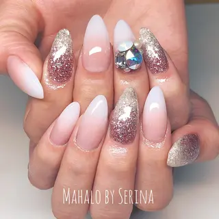 セミロング カラー ネイル SUNNY BAE. SERINAのネイルデザイン