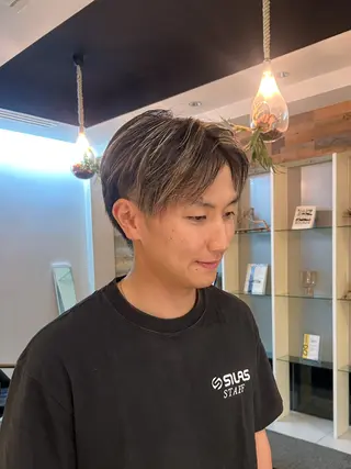 カラー メンズ 髪質改善/ストレート パーマ長久手/ひかるのヘアスタイル