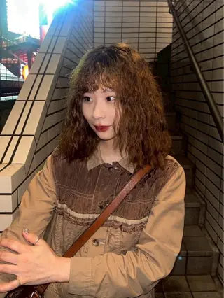 ミディアム パーマ code+lim所属・平沼 祐哉/パーマのヘアスタイル