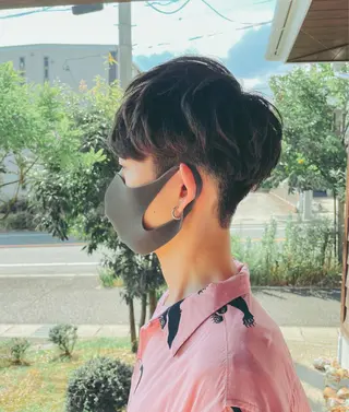 パーマ メンズ 吉田 浩太郎のヘアスタイル