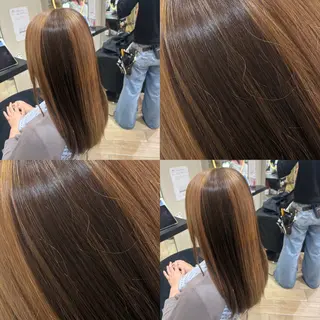 カラー 🎀推し活カラー/ ピンクカラー/のののヘアスタイル