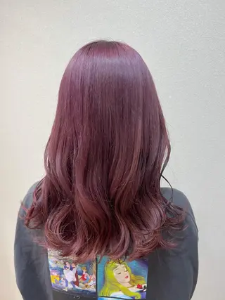 ミディアム mina .のヘアスタイル