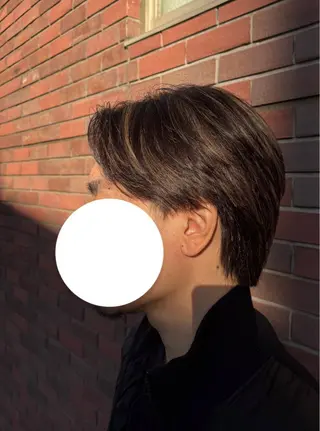 カラー メンズ 石井 せなのヘアスタイル