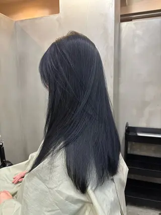 セミロング カラー VOYAGE所属・中園 康のヘアスタイル