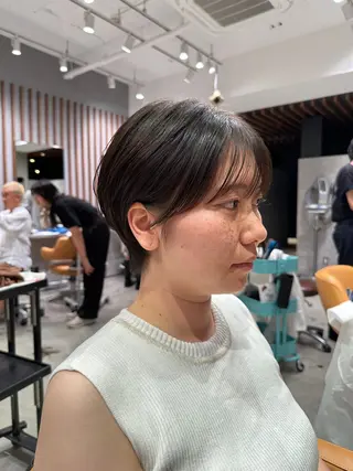 ショート 伊藤　龍之介 レイヤースタイル🟡のヘアスタイル