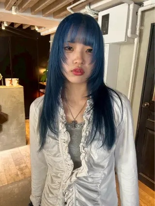 ロング カラー ハイトーン💖 etsukiのヘアスタイル