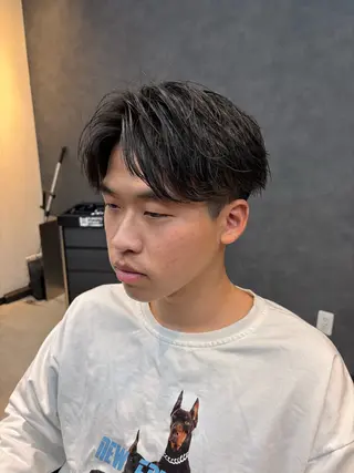 ショート REEED所属・豊洲メンズカット 宮崎大弥のヘアスタイル