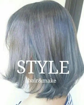 ミディアム カラー スタイル 相模大野のヘアスタイル