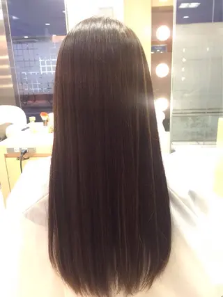 ロング カラー にった みずきのヘアスタイル