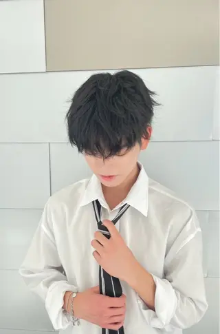 カラー メンズ sora/レイヤー/ 似合わせカット🎀のヘアスタイル