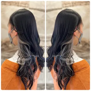 ロング カラー 小山内 龍一郎 店長のヘアスタイル