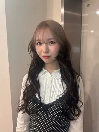 カラー 👽個性派ネイル🎀 komachiのヘアスタイル