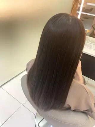 ロング 韓国/透明感カラー さなのヘアスタイル