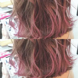 セミロング LANI NAKAZAKIのヘアスタイル