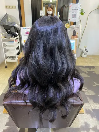 ロング BRAS ナカガワのヘアスタイル