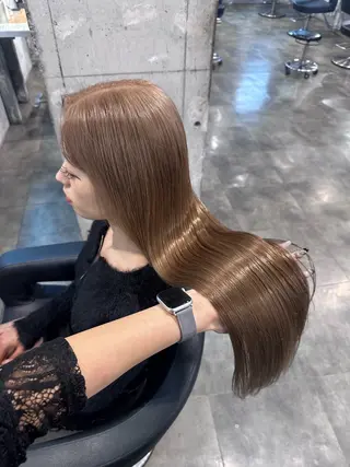 カラー 海外トレンドヘア🤍 sumireのヘアスタイル