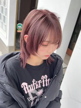 ミディアム カラー 具志 正太のヘアスタイル