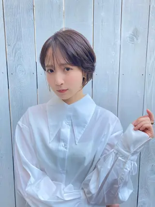 ショート ROW町田🌿 大人可愛い/艶髪改善のヘアスタイル