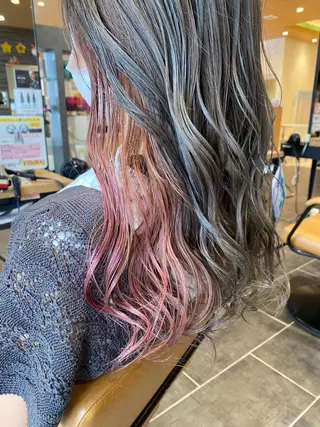 セミロング Gain池下 レディースのヘアスタイル