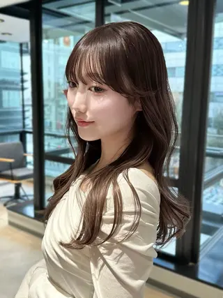 ロング カラー ヘアアレンジ ⭐️ショート/ボブ/ 艶カラー/りょうがのヘアスタイル