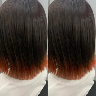 ミディアム ブリーチ無しカラー✨ 美鈴のヘアスタイル