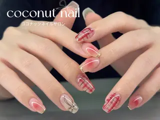 ネイル 神田 ココナッツのネイルデザイン