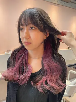 ロング カラー Riri /ブリーチのヘアスタイル