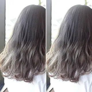ロング カラー ハイトーン/レイヤー /ケアブリーチ石川治のヘアスタイル