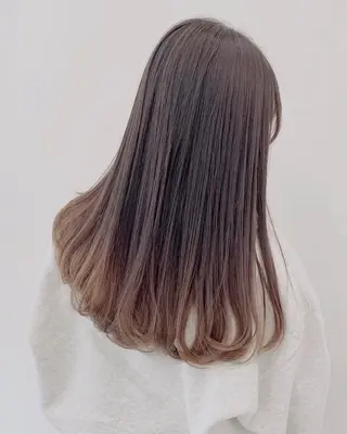 ロング ヘアアレンジ little  kasukabe所属・૭ 艶髪透明感૭ヘア カラーＡＭＩ🫧のヘアスタイル