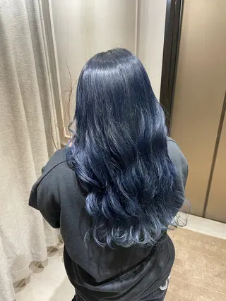 ロング カラー ayano / 透明感・くすみカラーのヘアスタイル