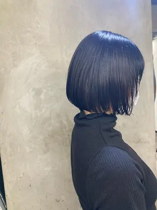 ショート ヘアアレンジ ブリーチ&似合せボブ 田中寛十のヘアスタイル