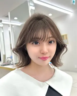 ショート 韓国顔まわり/前髪 /レイヤー/いつきのヘアスタイル