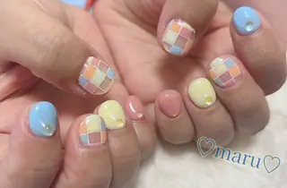 ネイル まるみ ♡のネイルデザイン