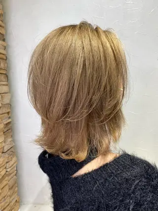 ミディアム カラー ✨デザインカラー✨ ✂️kouki✂️のヘアスタイル